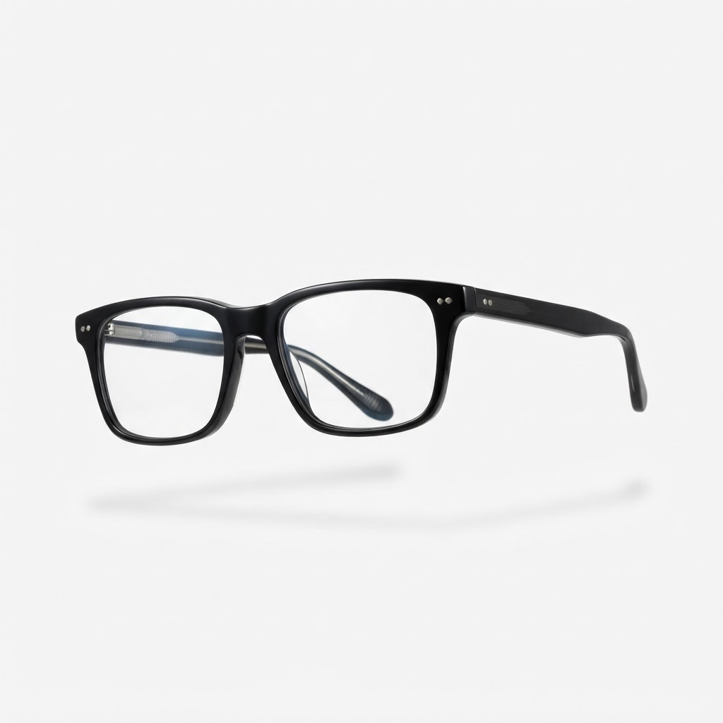 Hickmann Armação Retangular Acetato