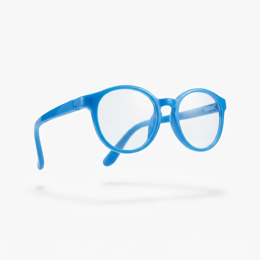 Eco Kids Flexível Redondo Azul